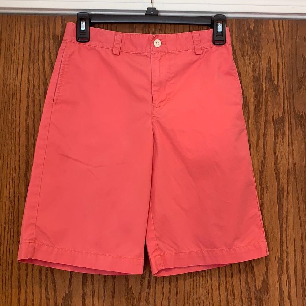 Vineyard Vines Boys 12 coral pink casual shorts